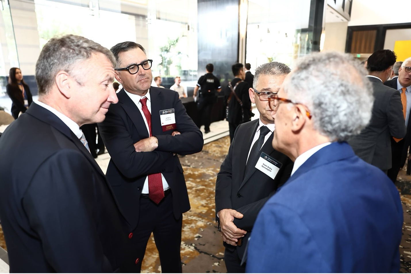 Left: Smail Chikhoune, Chairman & President of Washington Insight Group Right: Samir Zedira, President of Specialty RTP